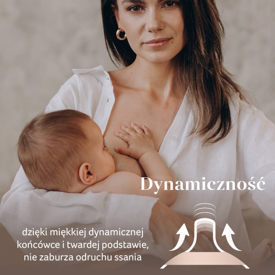 Smoczek dynamiczny do karmienia butelką Mammafeel LOVI