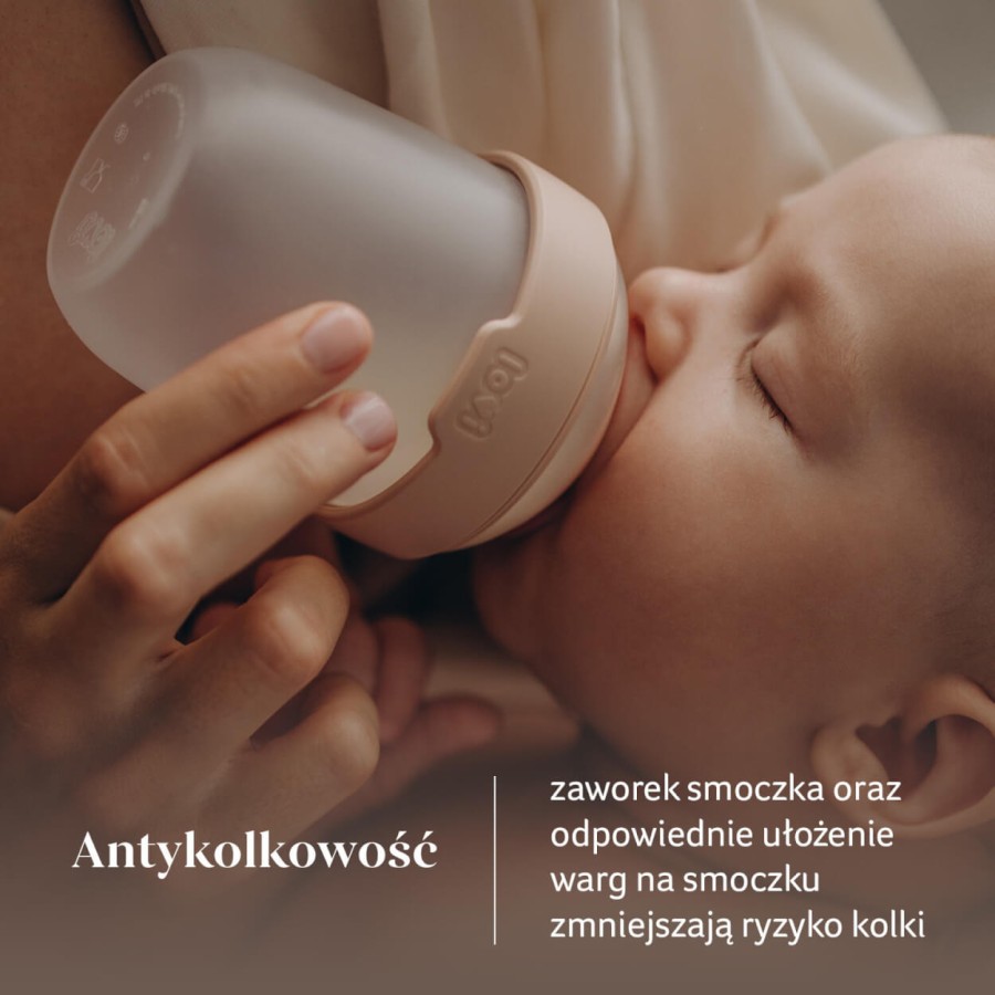 Smoczek dynamiczny do karmienia butelką Mammafeel LOVI