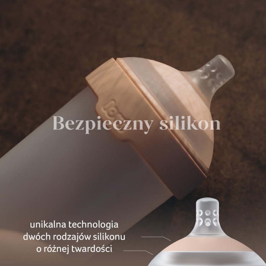 Smoczek dynamiczny do karmienia butelką Mammafeel LOVI