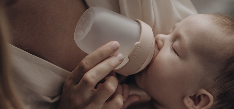 Smoczek dynamiczny do karmienia butelką Mammafeel LOVI