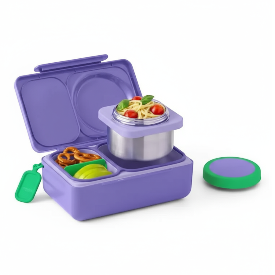 OMIEBOX UP lunch box z termosem, Galaxy Purple / OMIE