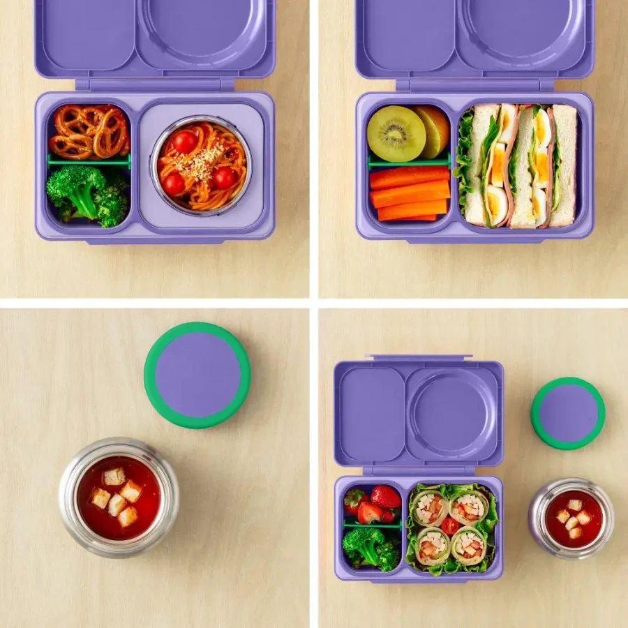 OMIEBOX UP lunch box z termosem, Galaxy Purple / OMIE