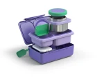 OMIEBOX UP lunch box z termosem, Galaxy Purple / OMIE