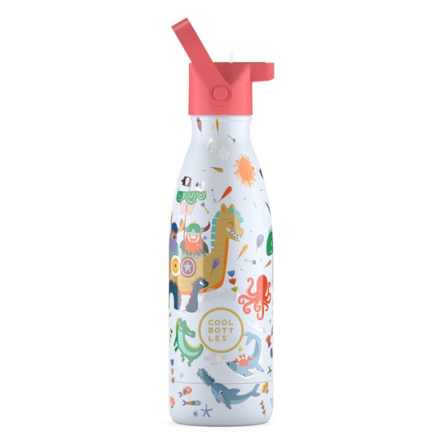 Butelka termiczna Kids Triple cool - Brave Vikings, 350 ml / Cool Bottles