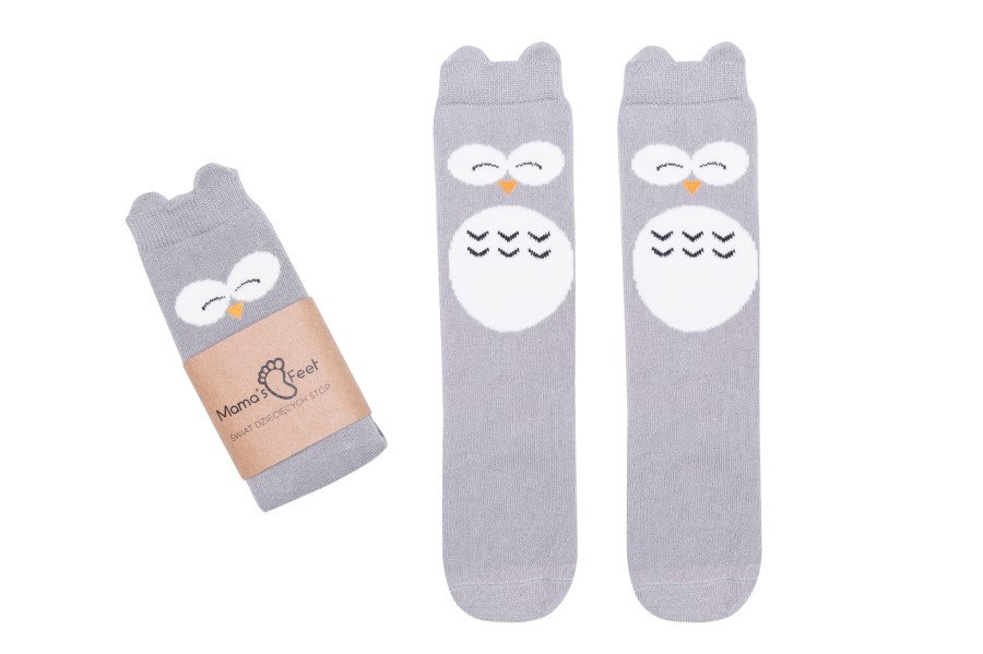 Podkolanówki Sowy - Henio Mądra Sowa Różne rozmiary / Mama's Feet