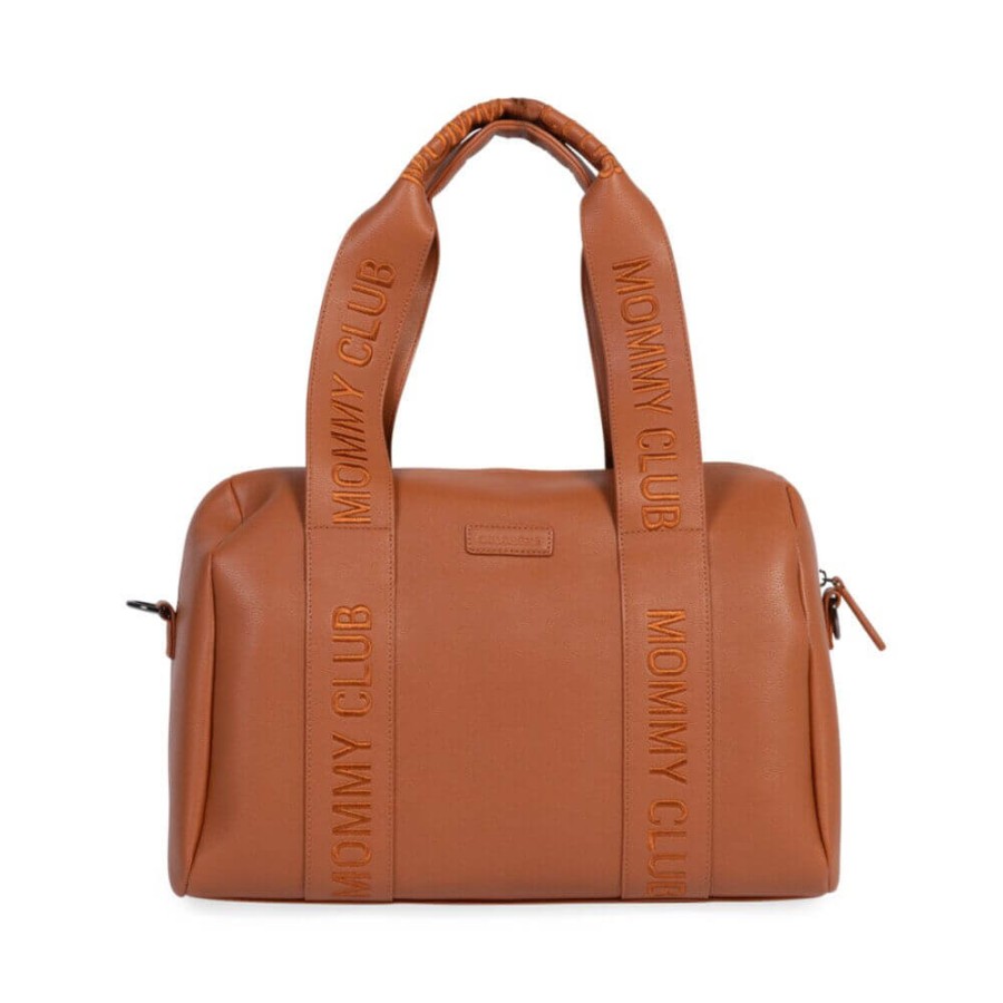 Torba do wózka Mommy Club Vegan Leather Brown / Childhome
