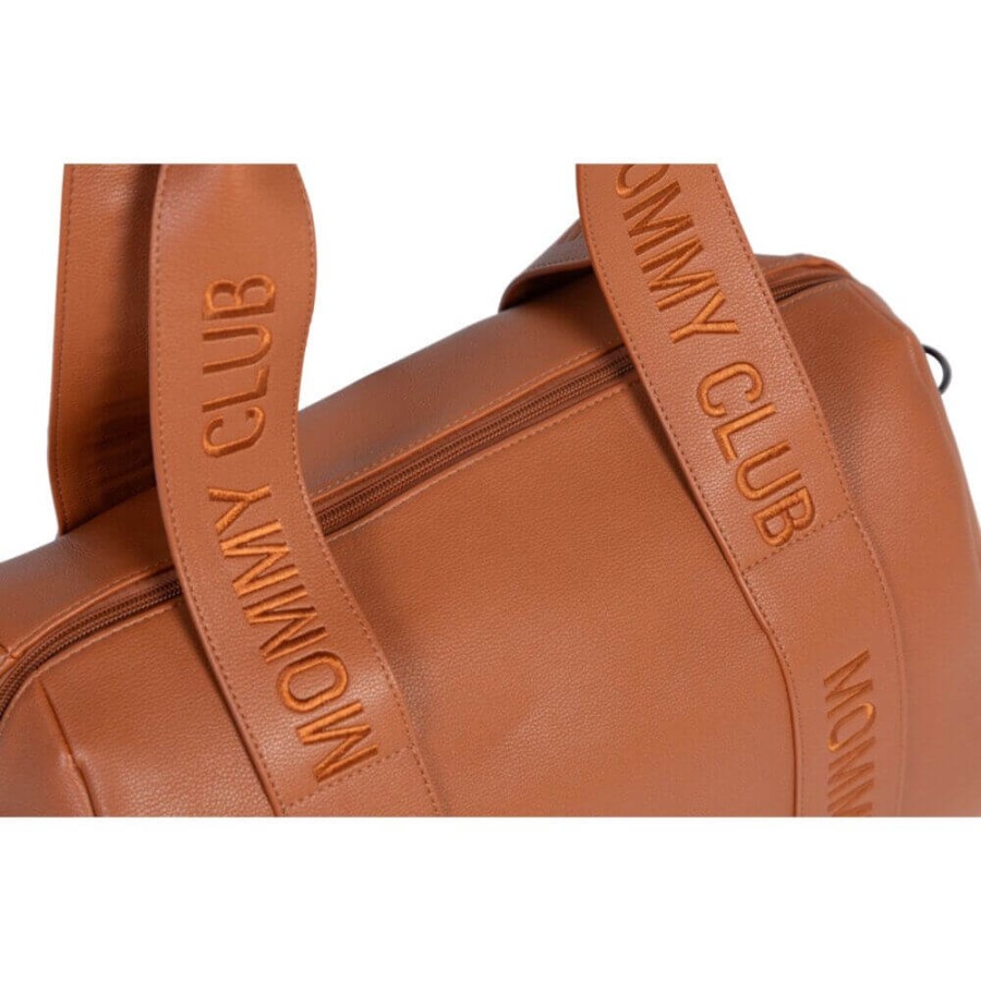 Torba do wózka Mommy Club Vegan Leather Brown / Childhome