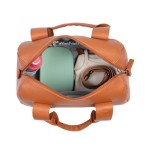 Torba do wózka Mommy Club Vegan Leather Brown / Childhome