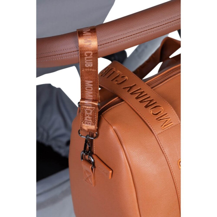Torba do wózka Mommy Club Vegan Leather Brown / Childhome