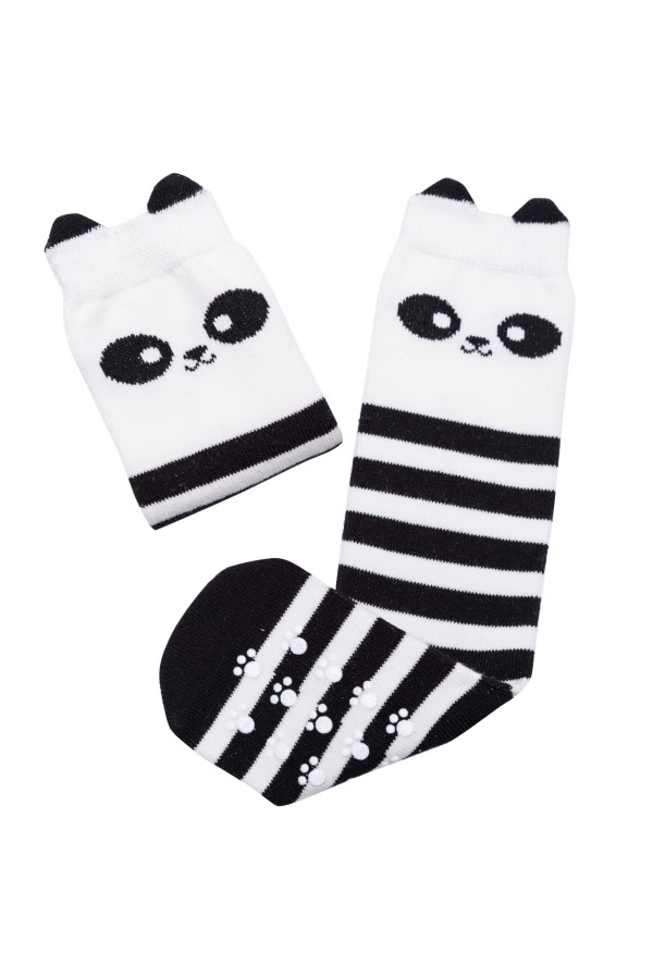 Podkolanówki Pandy - Wanda Śmiała Panda Różne rozmiary / Mama's Feet