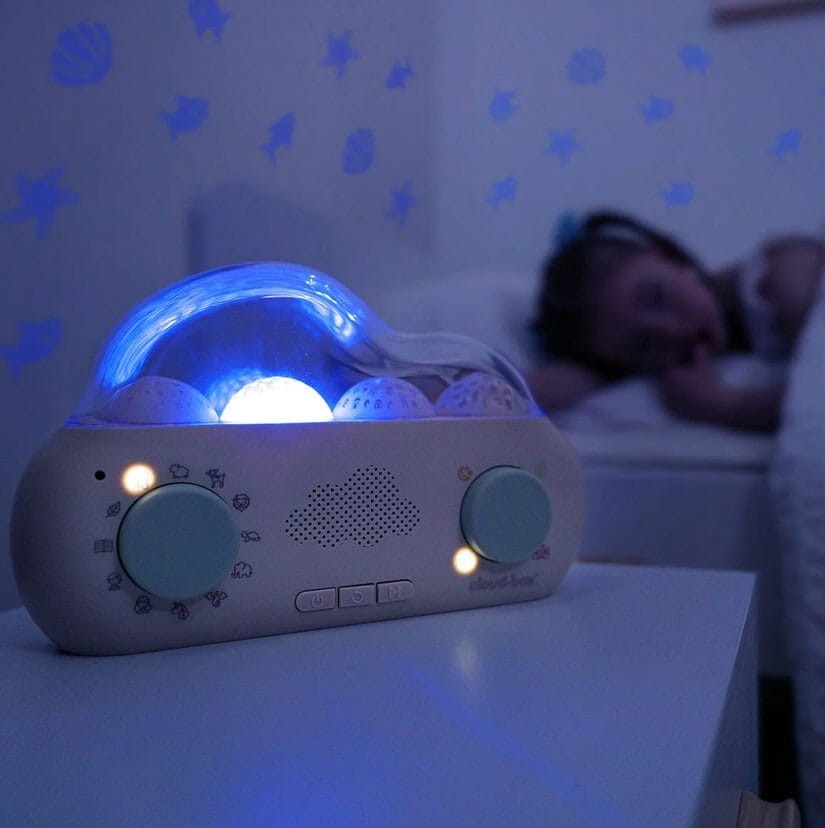 Muzyczny projektor z bajkami CloudBox, wersja polsko-angielska / Cloud b