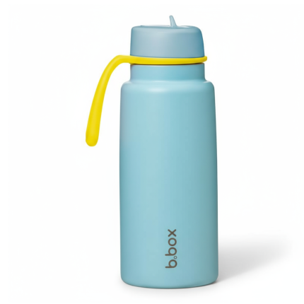 Butelka termiczna ze składanym ustnikiem, termos ze stali nierdzewnej - Pool Side, 1l / b.box