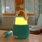 Zestaw do karaoke z głośnikiem - niebieski / MOB