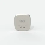 Budzik i lampka nocna Billy Clock - szara / MOB Paris