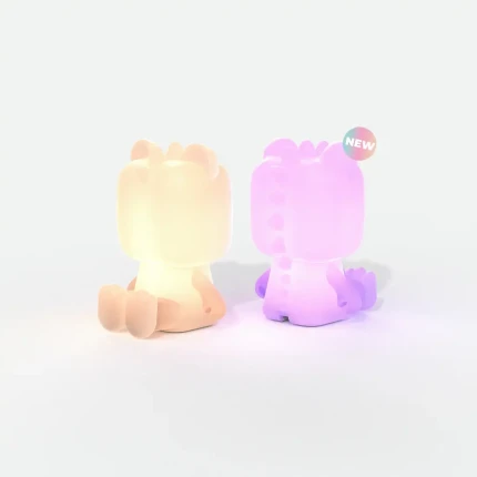 Wielokolorowa lampka nocna - dino / MOB Paris