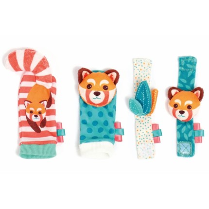 Zestaw igraszek na stópki i nadgarstki / LUDI