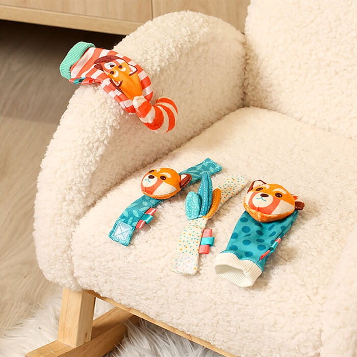 Zestaw igraszek na stópki i nadgarstki / LUDI