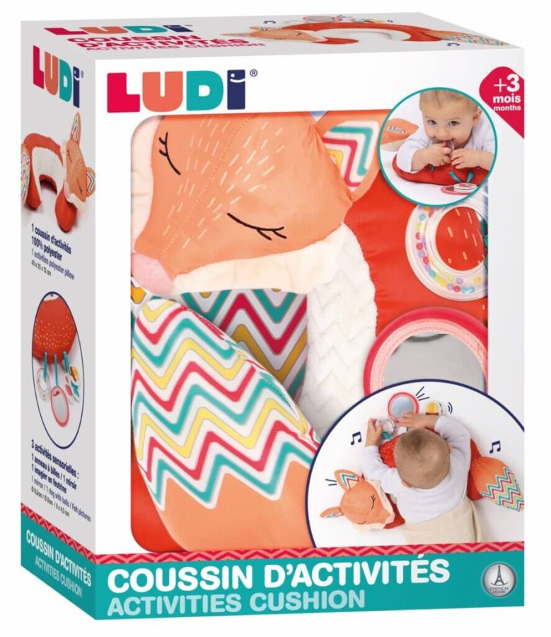 Aktywizująca poduszka - lisek / LUDI