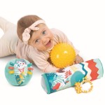 Zestaw sensoryczny z rollerem i piłkami / LUDI