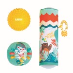 Zestaw sensoryczny z rollerem i piłkami / LUDI