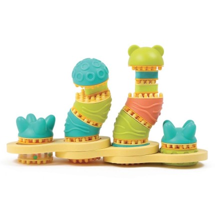 Konstrukcyjny zestaw sensoryczny „Pikotonki” / LUDI