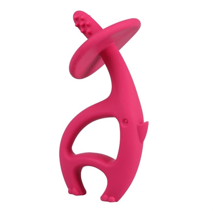 Gryzak Dancing Elephant Dark Pink / Mombella