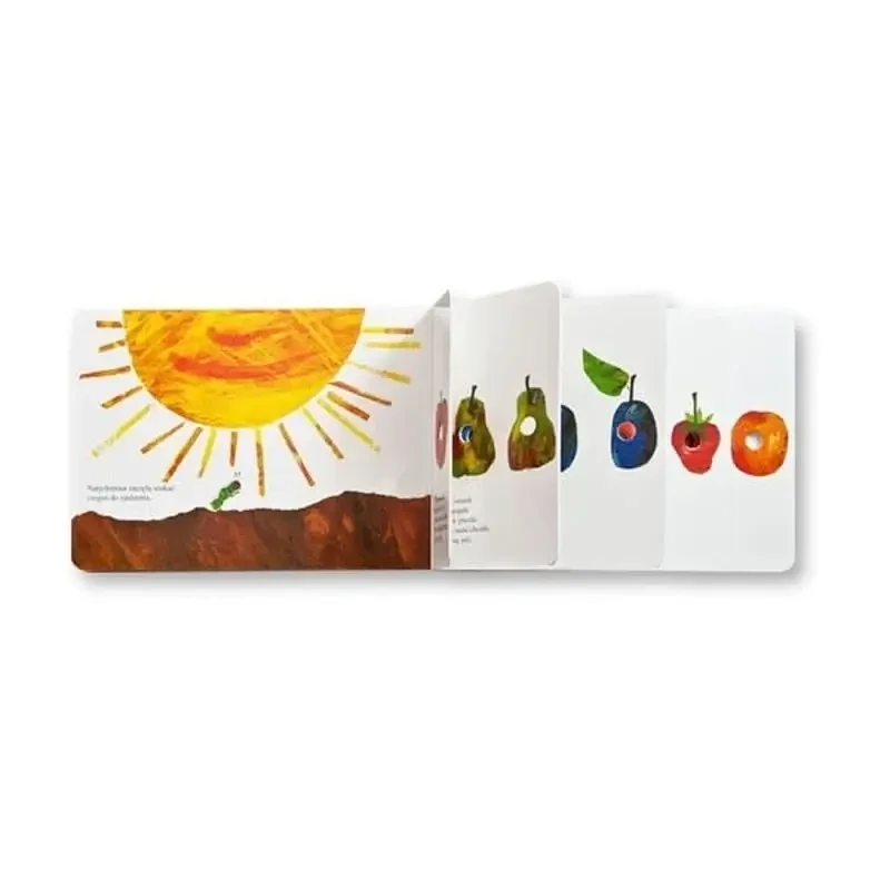 Bardzo Głodna Gąsienica - mała wersja / Wydawnictwo Tatarak