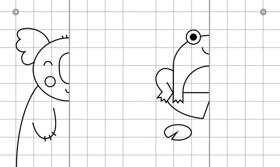 Prze-rysuj. Lustrzane rysowanie dla najmłodszych / Wydawnictwo Kropka