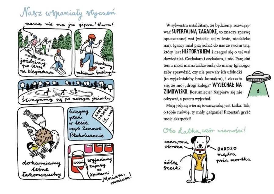 Zagadka opuszczonej wsi. Gaja z Gajówki. / Wydawnictwo Świetlik