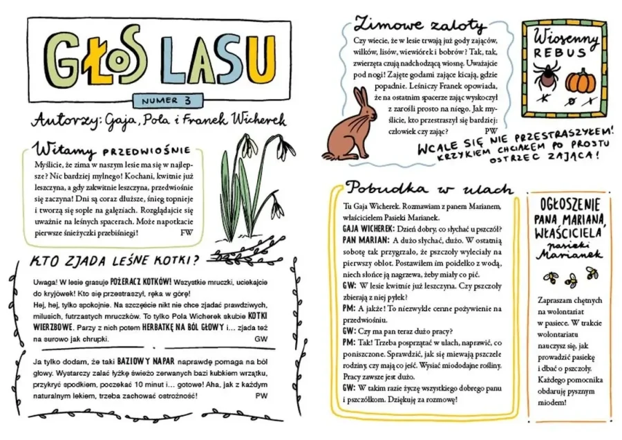 Zagadka opuszczonej wsi. Gaja z Gajówki. / Wydawnictwo Świetlik