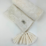 Otulacz bambusowy z lnem 100x80 cm / Patulove