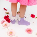 Skarpetki Flora - Dzwoneczek, fioletowe / Mama's Feet