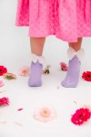Skarpetki Flora - Dzwoneczek, fioletowe / Mama's Feet