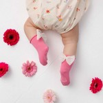 Skarpetki Flora - Magnolia, różowe / Mama's Feet