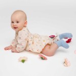 Skarpetki Flora - Szafirek, niebieskie / Mama's Feet