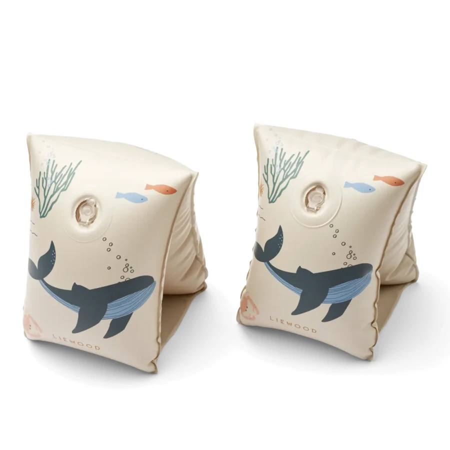 Dmuchane rękawki do pływania Shirley: Sea creature, Sandy / Liewood