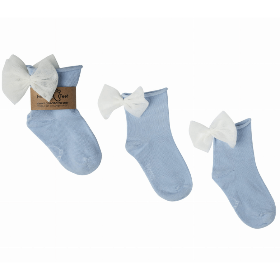 Skarpetki Flora - Szafirek, niebieskie / Mama's Feet