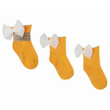 Skarpetki Flora - Nagietek, żółte / Mama's Feet