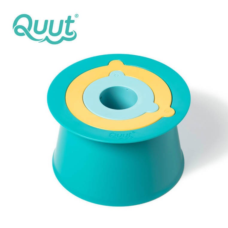 Zestaw 3 foremek do piasku Wieża Alto Lagoon Green + Banana Blue / QUUT