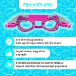Okulary do pływania Aqua2ude - Konik morski 3+ / Bling2o