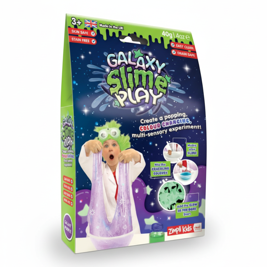 Zestaw do robienia glutów z gwiazdkami Galaxy Slime Play 3+ / Zimpli Kids