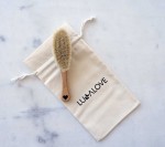 Miękka szczotka z koziego włosia dla niemowląt / Lullalove