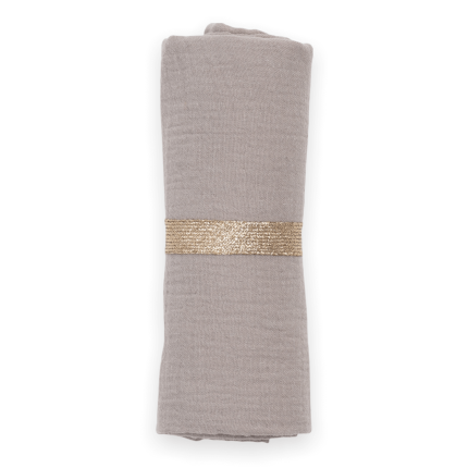 Pieluszka muślinowa beżowa / Bim Bla