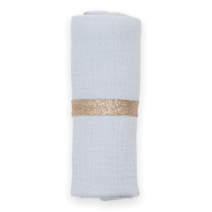 Pieluszka muślinowa błękitna / Bim Bla