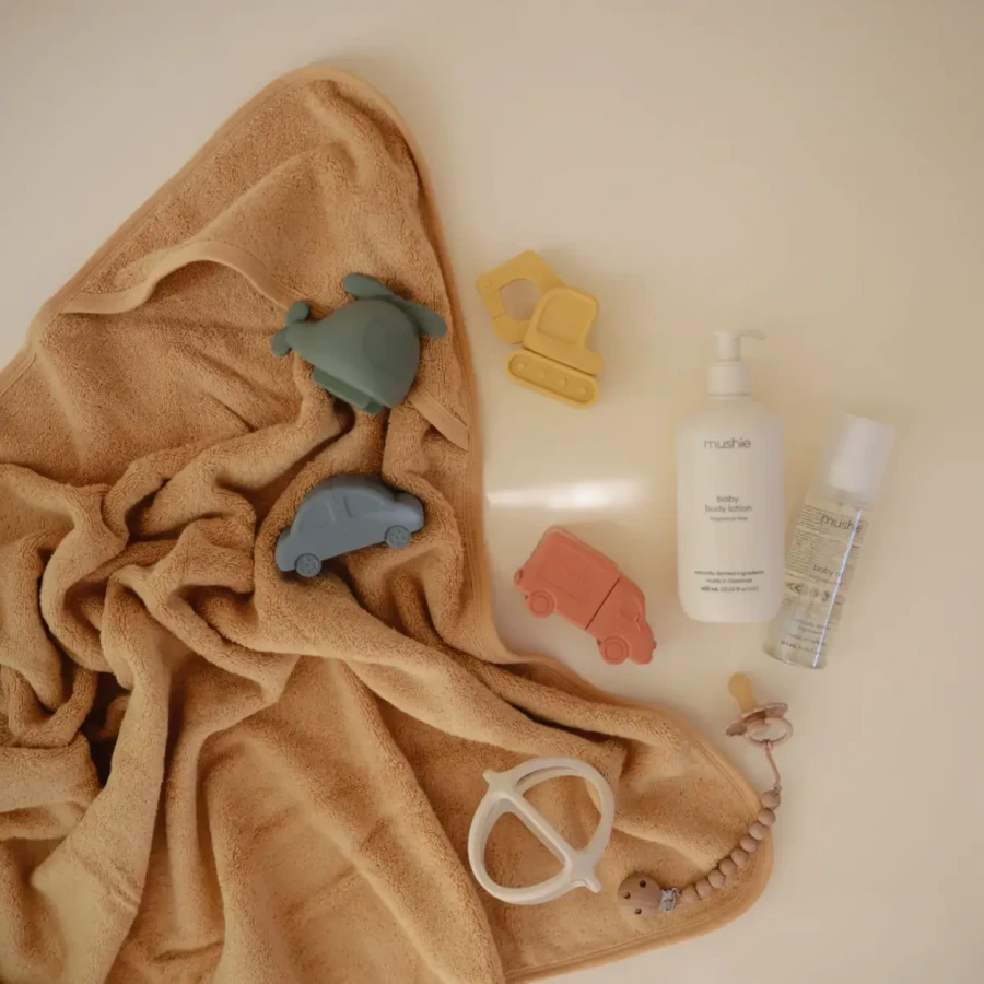 Zestaw do Kąpieli - Vehicles 4-pack / Mushie