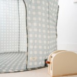 Namiot dla Dzieci Recycled Gingham Blue / 3 Sprouts