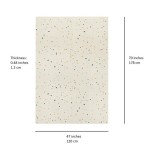 Mata piankowa EVA Terrazo Cream / 3 Sprouts