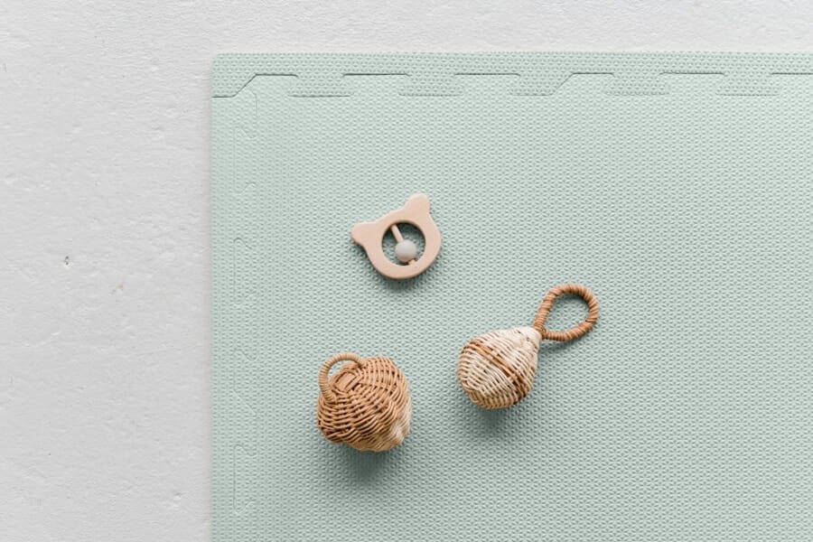 Mata piankowa EVA Terrazzo Seafoam / 3 Sprouts