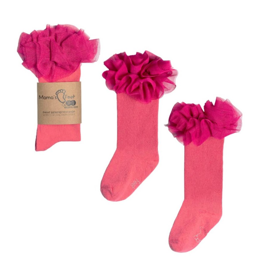Podkolanówki Tutu -Fuksja / Mama's Feet