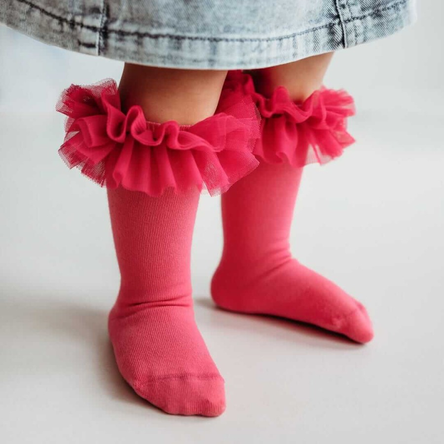 Podkolanówki Tutu -Fuksja / Mama's Feet